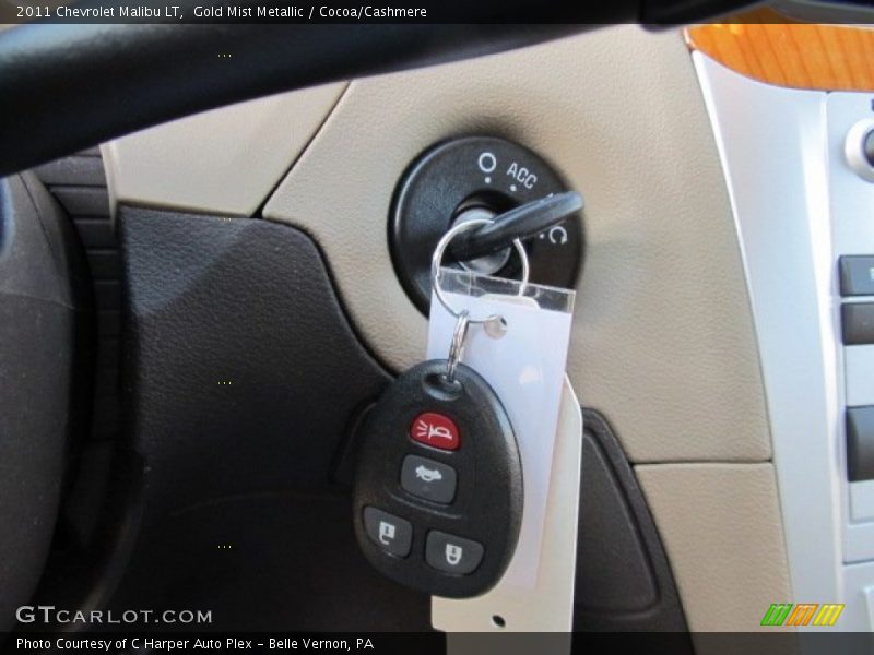 Gold Mist Metallic / Cocoa/Cashmere 2011 Chevrolet Malibu LT