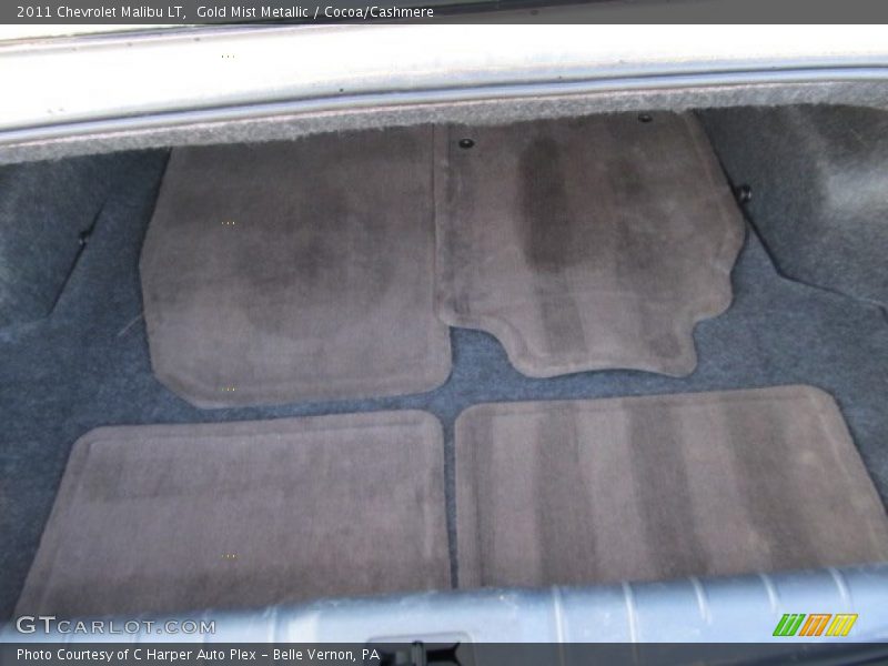 Gold Mist Metallic / Cocoa/Cashmere 2011 Chevrolet Malibu LT
