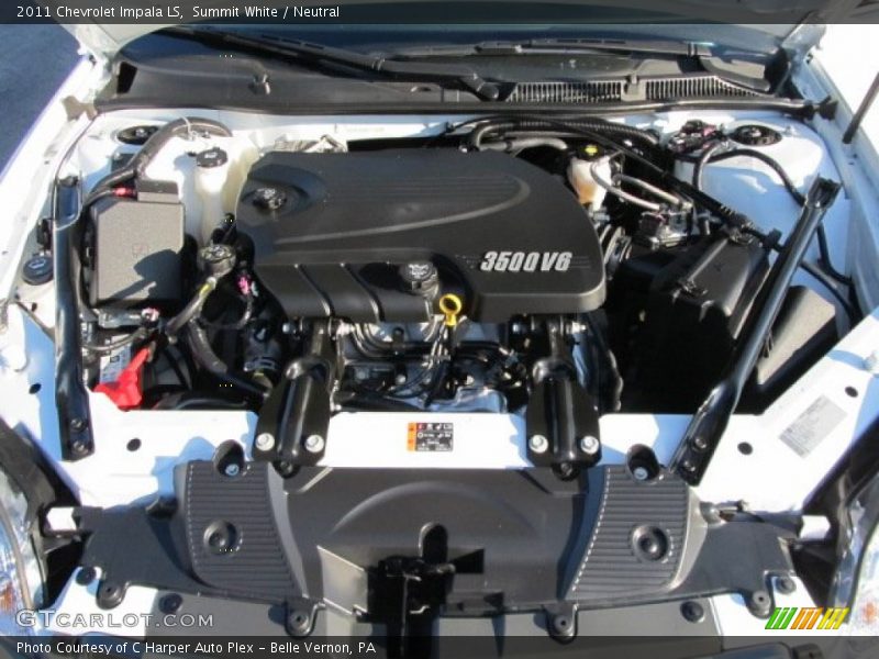 Summit White / Neutral 2011 Chevrolet Impala LS
