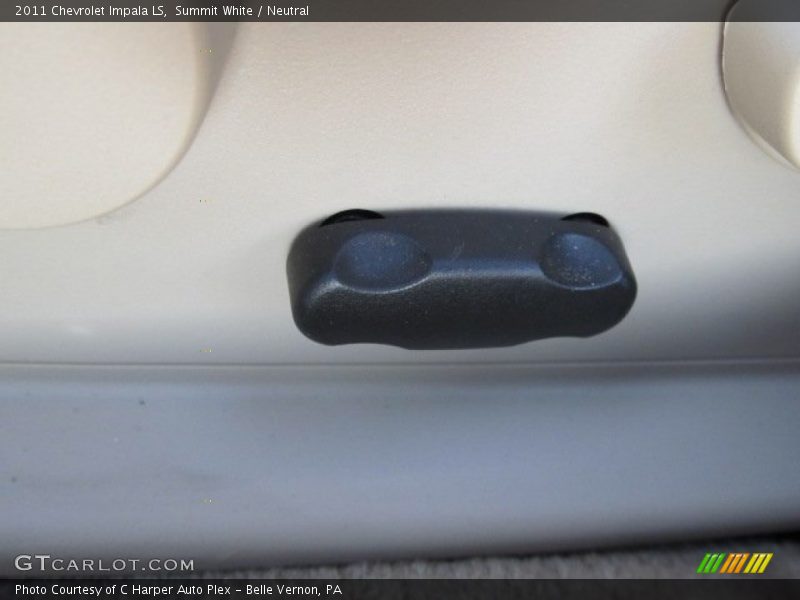 Summit White / Neutral 2011 Chevrolet Impala LS