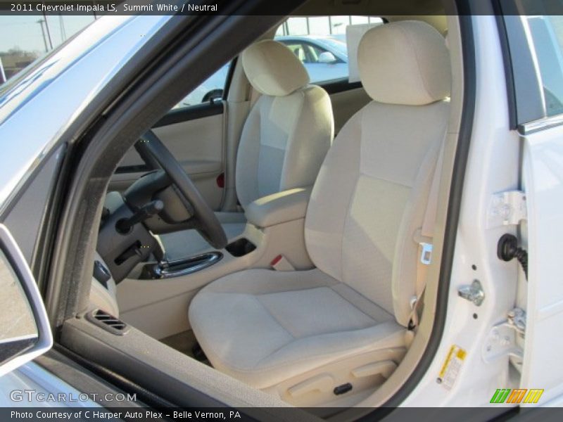 Summit White / Neutral 2011 Chevrolet Impala LS