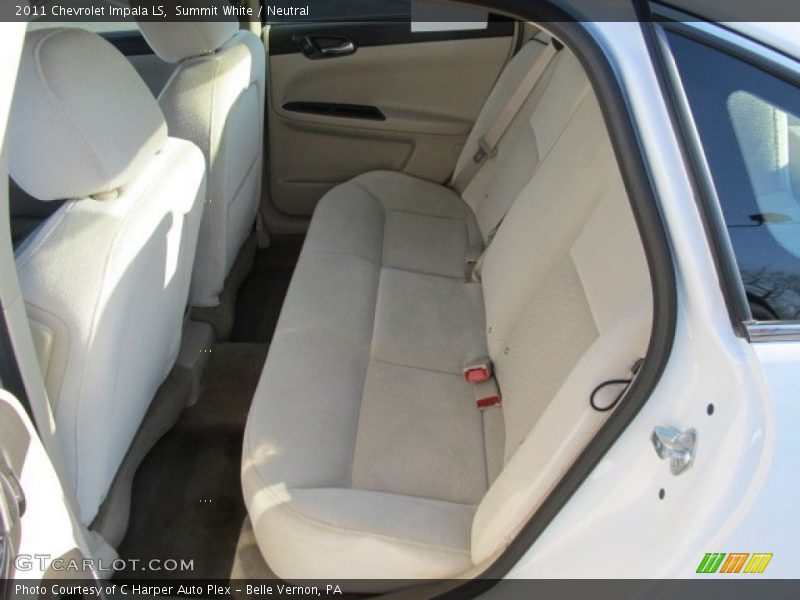 Summit White / Neutral 2011 Chevrolet Impala LS