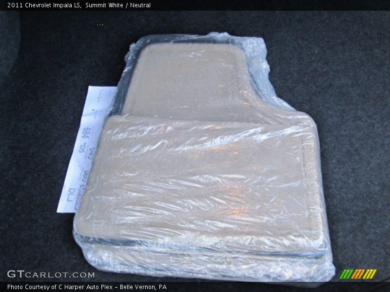 Summit White / Neutral 2011 Chevrolet Impala LS