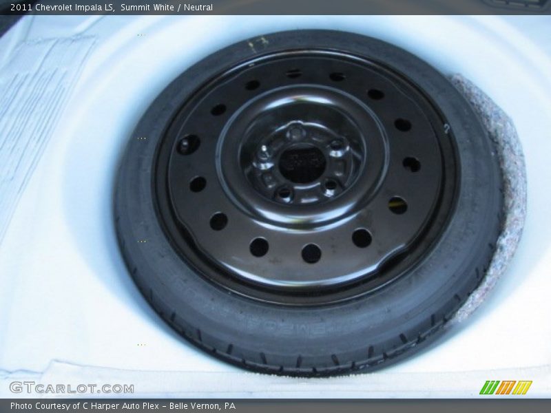 Summit White / Neutral 2011 Chevrolet Impala LS