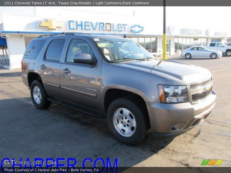 Taupe Gray Metallic / Light Cashmere/Dark Cashmere 2011 Chevrolet Tahoe LT 4x4