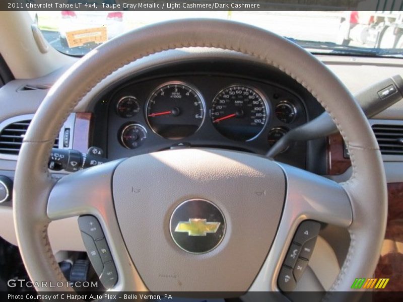 Taupe Gray Metallic / Light Cashmere/Dark Cashmere 2011 Chevrolet Tahoe LT 4x4