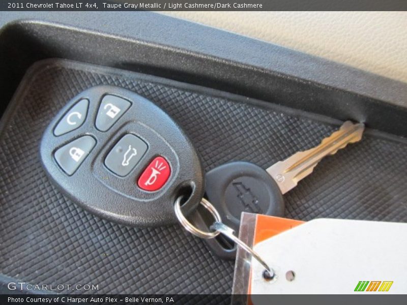 Taupe Gray Metallic / Light Cashmere/Dark Cashmere 2011 Chevrolet Tahoe LT 4x4