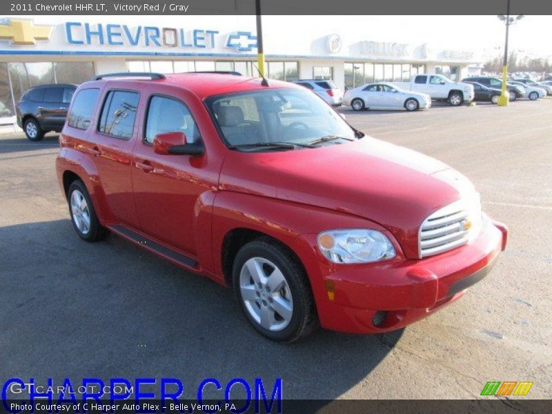 Victory Red / Gray 2011 Chevrolet HHR LT