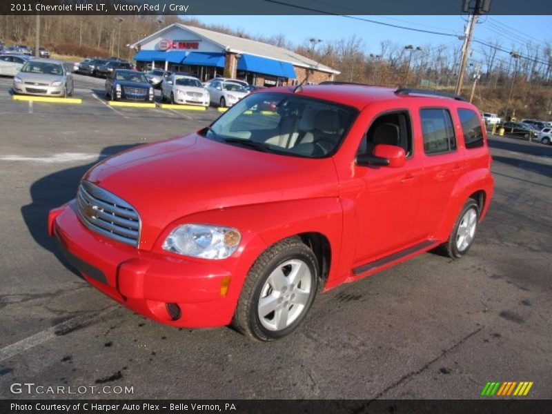 Victory Red / Gray 2011 Chevrolet HHR LT