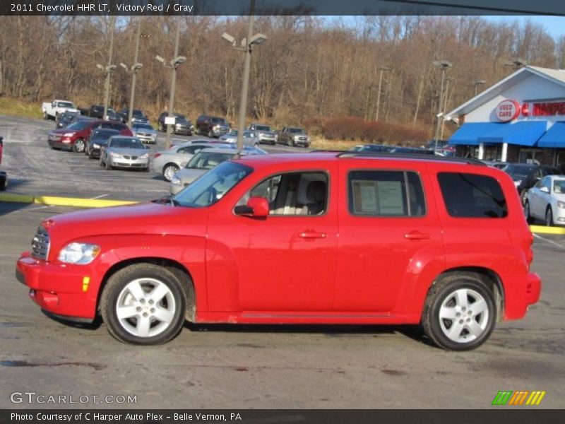 Victory Red / Gray 2011 Chevrolet HHR LT