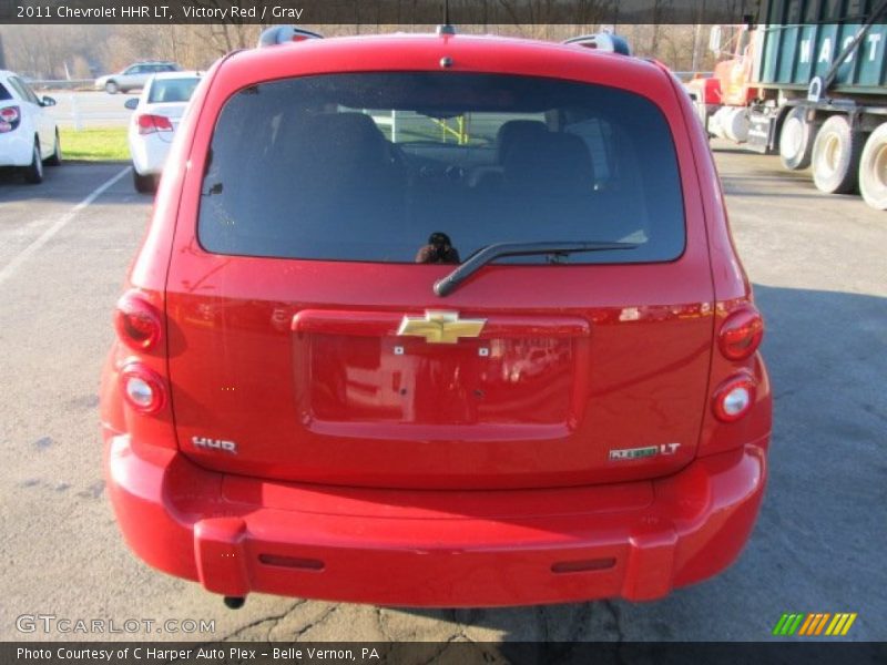 Victory Red / Gray 2011 Chevrolet HHR LT