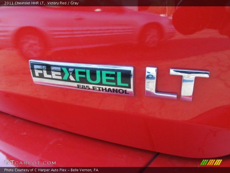 Victory Red / Gray 2011 Chevrolet HHR LT