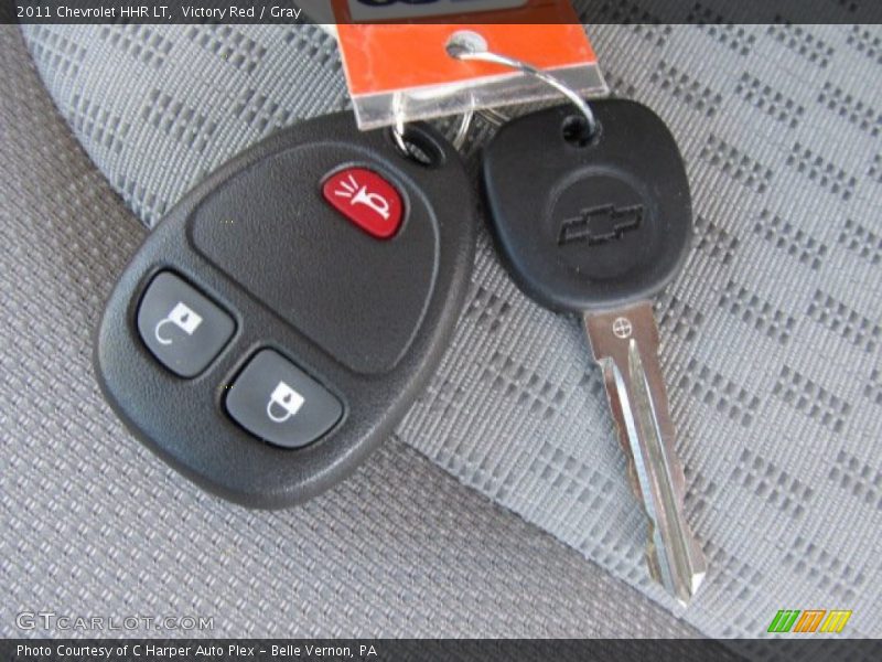 Victory Red / Gray 2011 Chevrolet HHR LT