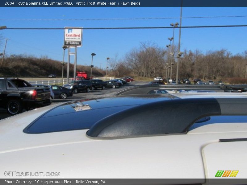 Arctic Frost White Pearl / Fawn Beige 2004 Toyota Sienna XLE Limited AWD