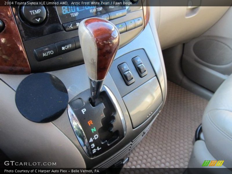 Arctic Frost White Pearl / Fawn Beige 2004 Toyota Sienna XLE Limited AWD