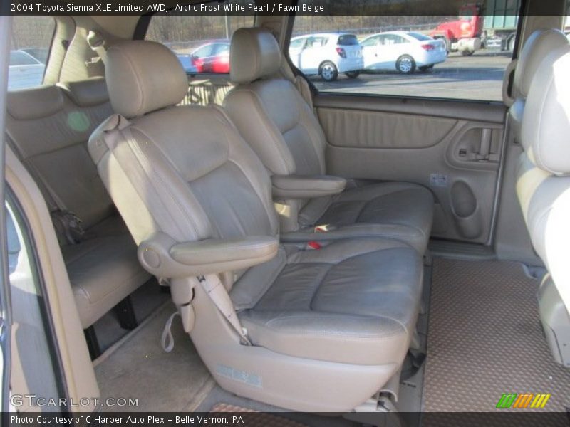Arctic Frost White Pearl / Fawn Beige 2004 Toyota Sienna XLE Limited AWD