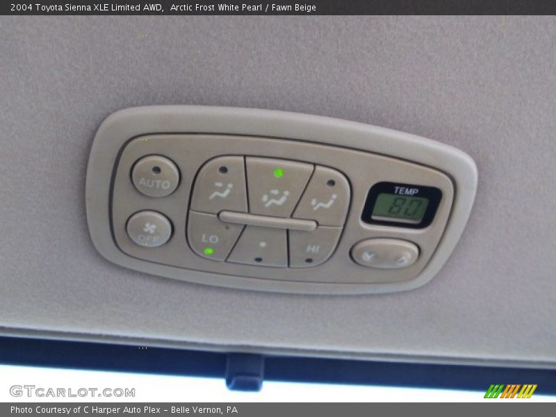 Arctic Frost White Pearl / Fawn Beige 2004 Toyota Sienna XLE Limited AWD
