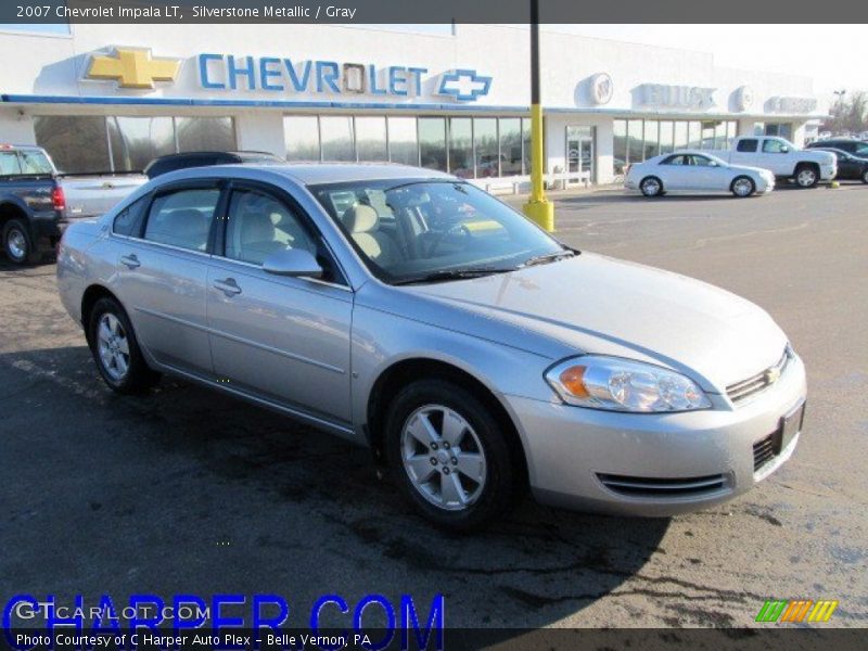 Silverstone Metallic / Gray 2007 Chevrolet Impala LT