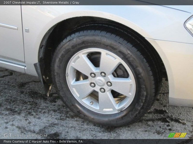 Silverstone Metallic / Gray 2007 Chevrolet Impala LT