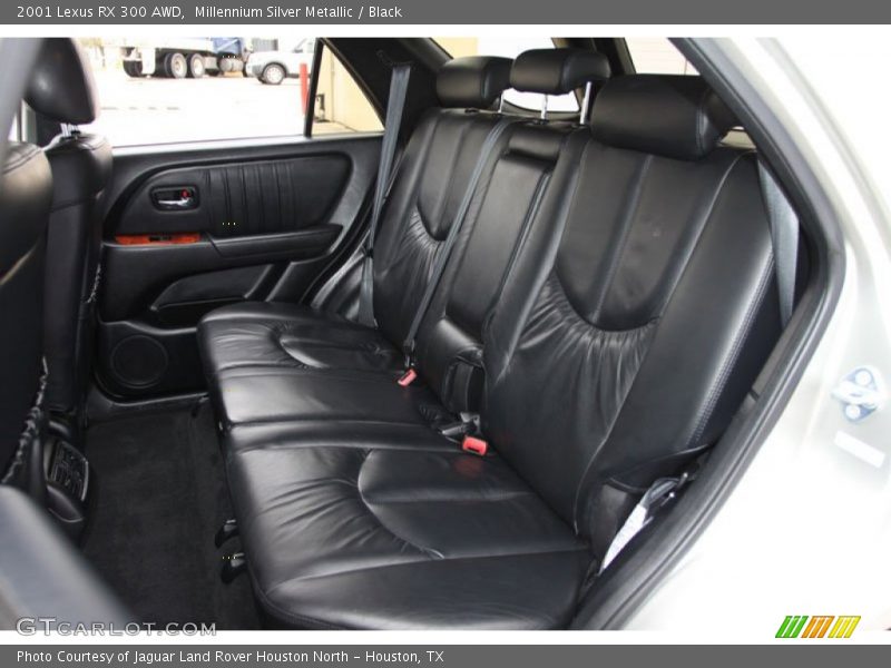 Millennium Silver Metallic / Black 2001 Lexus RX 300 AWD