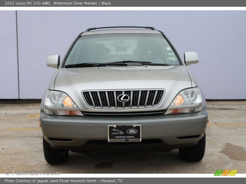 Millennium Silver Metallic / Black 2001 Lexus RX 300 AWD