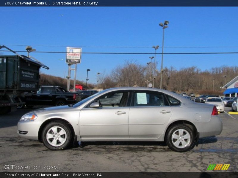 Silverstone Metallic / Gray 2007 Chevrolet Impala LT
