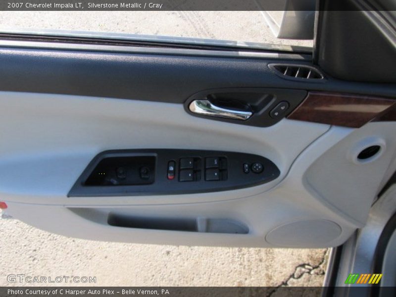Silverstone Metallic / Gray 2007 Chevrolet Impala LT