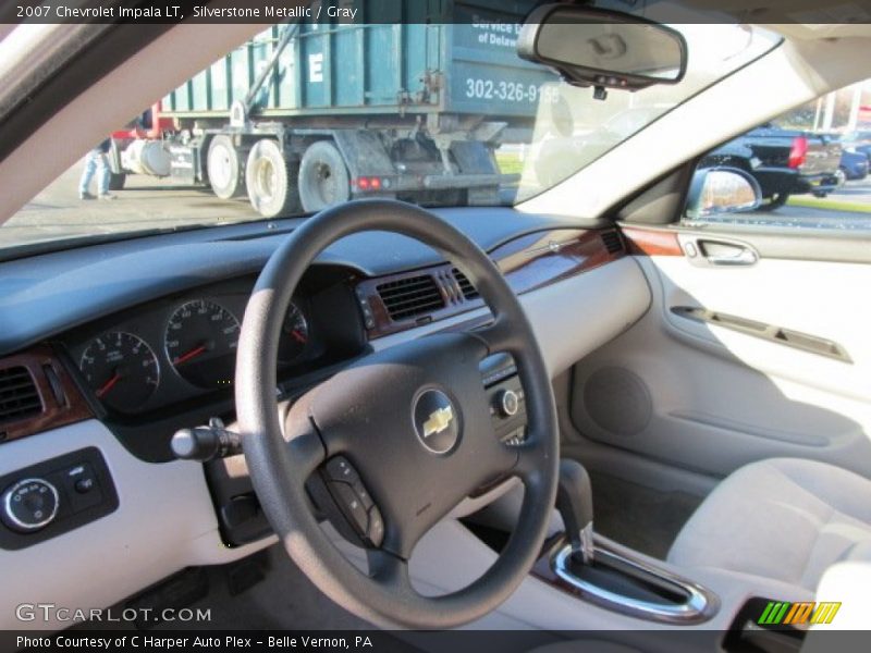 Silverstone Metallic / Gray 2007 Chevrolet Impala LT