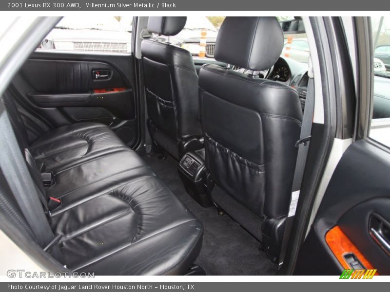 Millennium Silver Metallic / Black 2001 Lexus RX 300 AWD