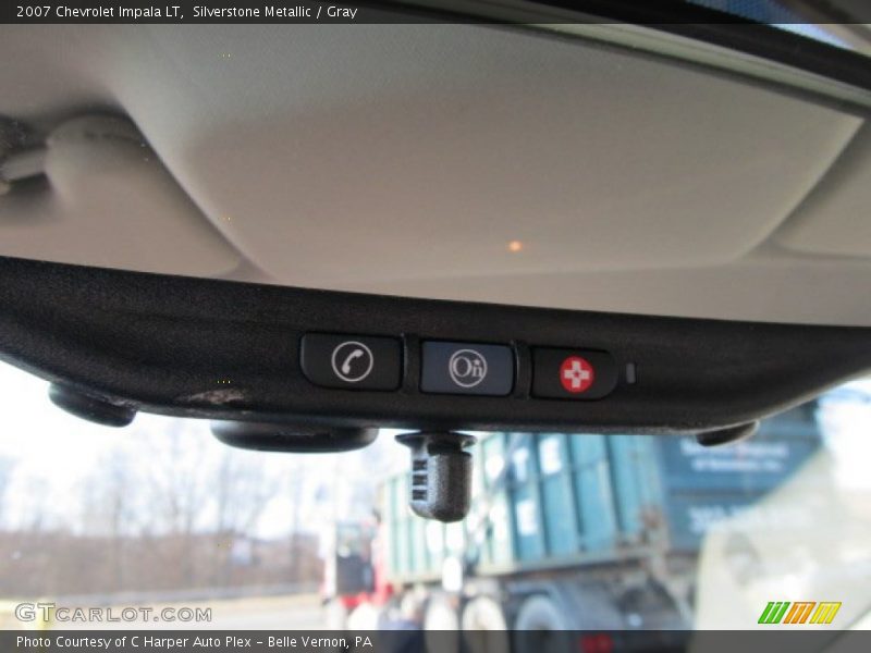 Silverstone Metallic / Gray 2007 Chevrolet Impala LT