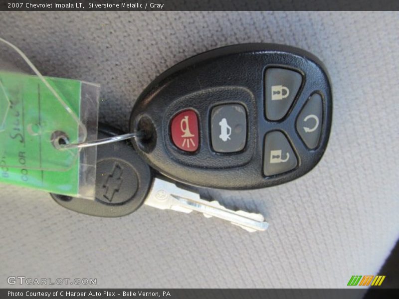 Silverstone Metallic / Gray 2007 Chevrolet Impala LT