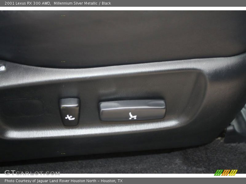 Millennium Silver Metallic / Black 2001 Lexus RX 300 AWD