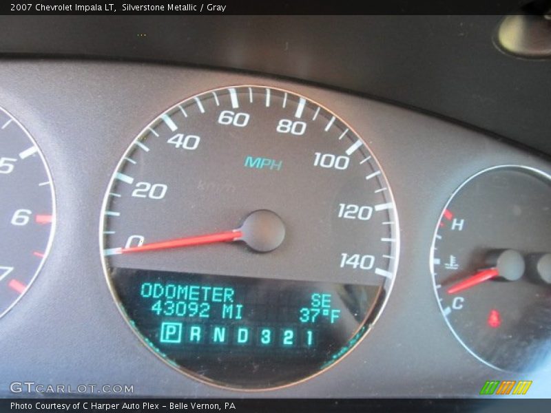Silverstone Metallic / Gray 2007 Chevrolet Impala LT