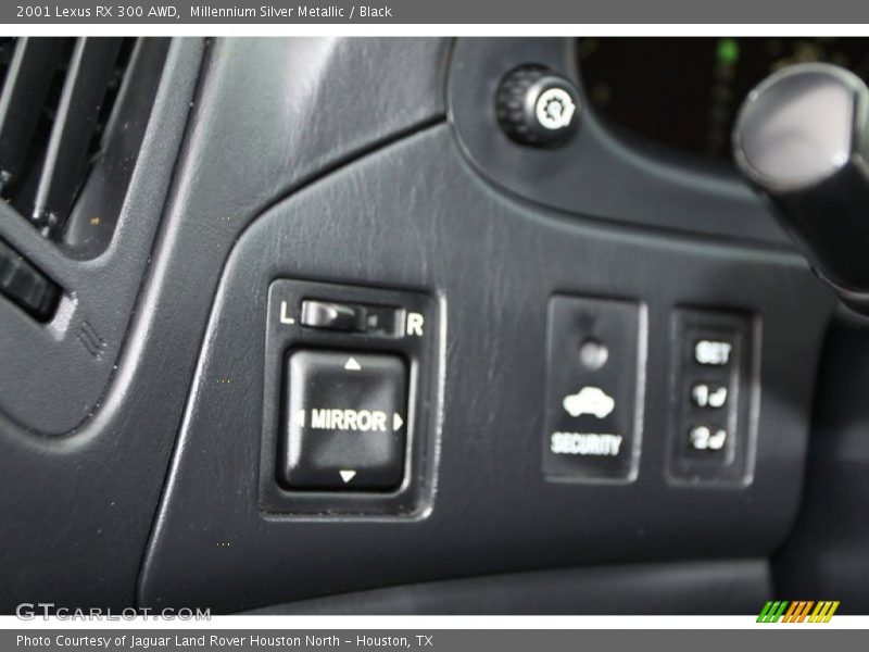 Millennium Silver Metallic / Black 2001 Lexus RX 300 AWD