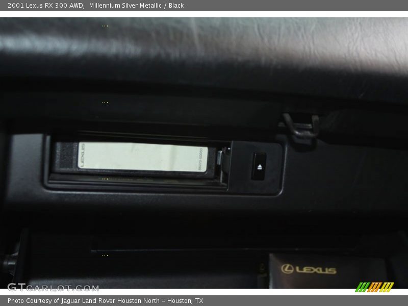 Millennium Silver Metallic / Black 2001 Lexus RX 300 AWD