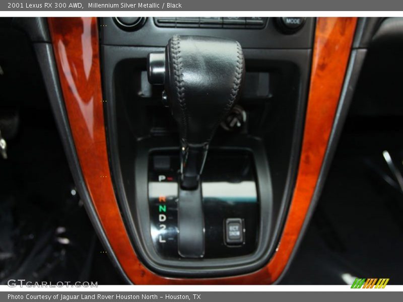 Millennium Silver Metallic / Black 2001 Lexus RX 300 AWD