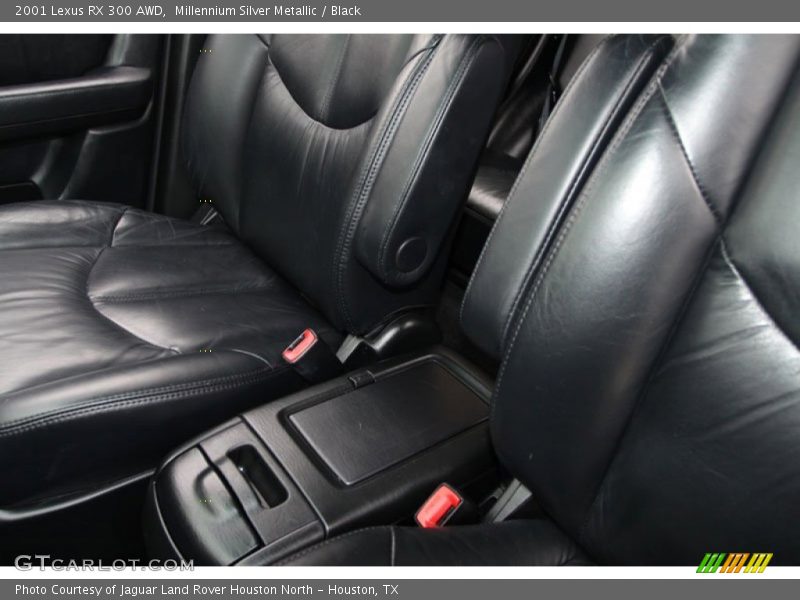 Millennium Silver Metallic / Black 2001 Lexus RX 300 AWD