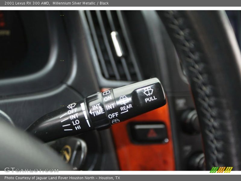 Millennium Silver Metallic / Black 2001 Lexus RX 300 AWD
