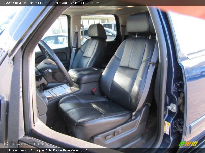 Bermuda Blue Metallic / Ebony 2007 Chevrolet Tahoe LTZ 4x4