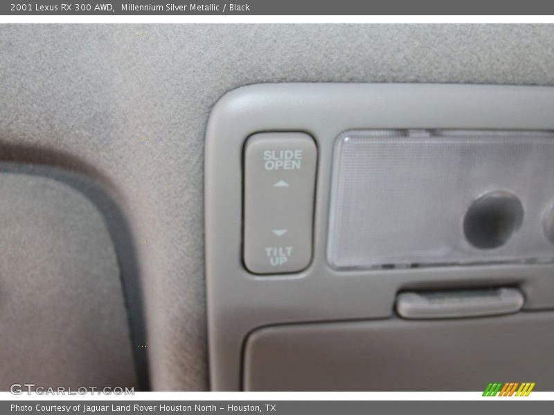 Millennium Silver Metallic / Black 2001 Lexus RX 300 AWD