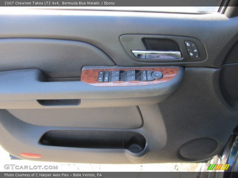 Bermuda Blue Metallic / Ebony 2007 Chevrolet Tahoe LTZ 4x4