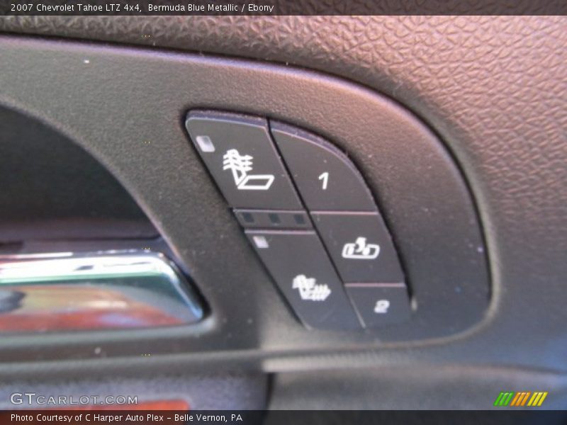 Bermuda Blue Metallic / Ebony 2007 Chevrolet Tahoe LTZ 4x4