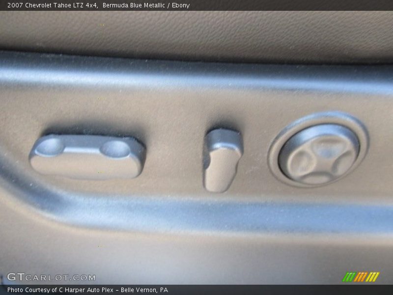 Bermuda Blue Metallic / Ebony 2007 Chevrolet Tahoe LTZ 4x4