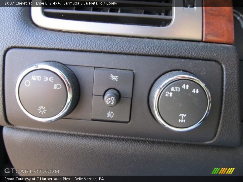Bermuda Blue Metallic / Ebony 2007 Chevrolet Tahoe LTZ 4x4