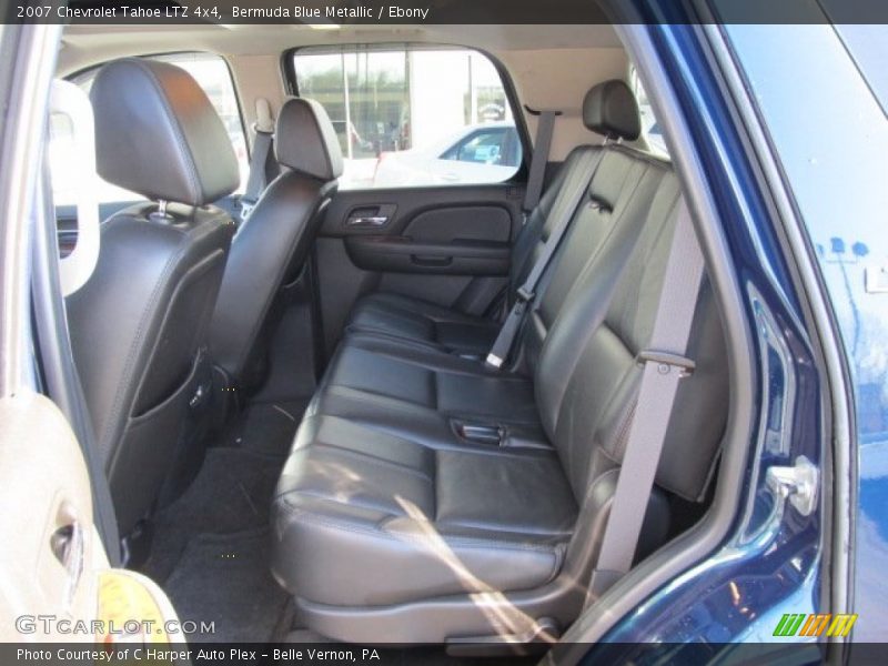 Bermuda Blue Metallic / Ebony 2007 Chevrolet Tahoe LTZ 4x4