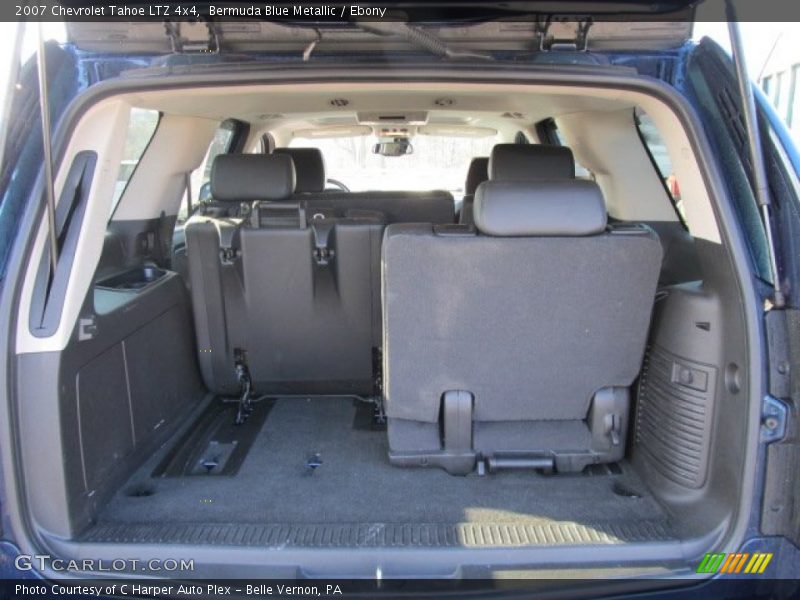 Bermuda Blue Metallic / Ebony 2007 Chevrolet Tahoe LTZ 4x4