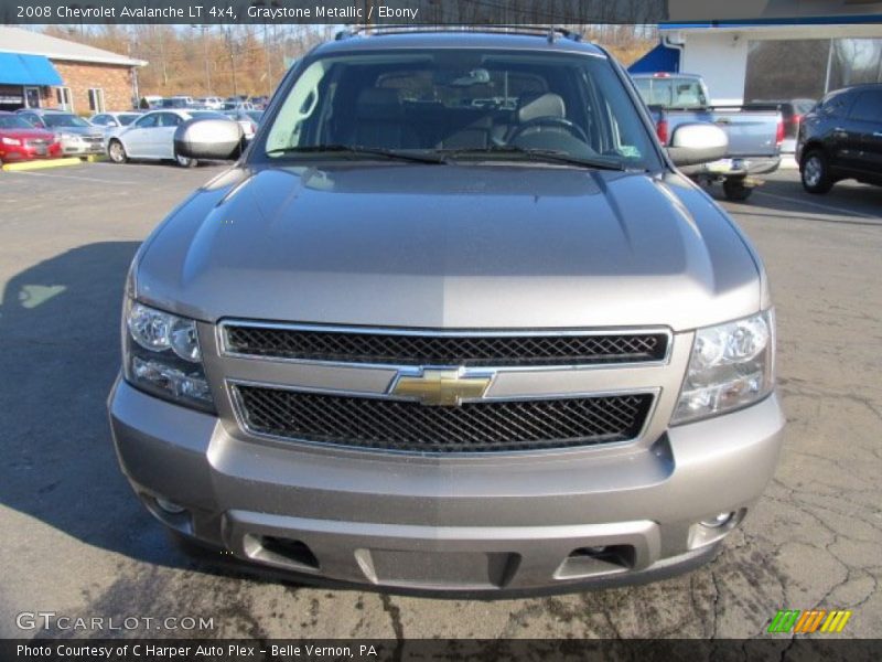 Graystone Metallic / Ebony 2008 Chevrolet Avalanche LT 4x4
