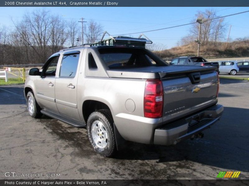 Graystone Metallic / Ebony 2008 Chevrolet Avalanche LT 4x4