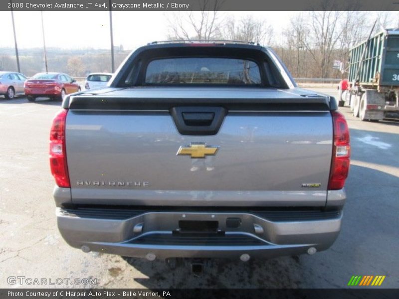 Graystone Metallic / Ebony 2008 Chevrolet Avalanche LT 4x4