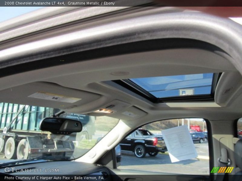 Graystone Metallic / Ebony 2008 Chevrolet Avalanche LT 4x4